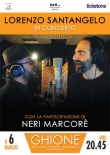 Lorenzo Santangelo con Neri Marcoré - Roma, Teatro Ghione, 6 marzo 2023